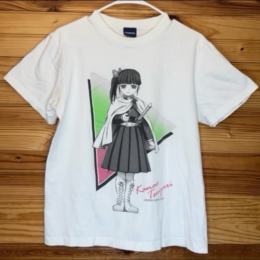 Cospa Demon Slayer Kimetsu no Yaiba Kurihana Raku kanao Tsuyuri T-shirt medium